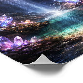 Crystal Cave Waterval Poster (Hoek)