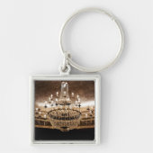 Crystal Chandelier Dazzle Glitz Glam Gla Sleutelha Sleutelhanger (Voorkant)