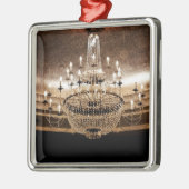 Crystal Chandelier Dazzle Glitz Glam Ornament (Links)