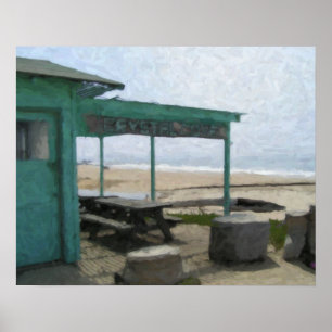 "Crystal Cove Shack" Poster