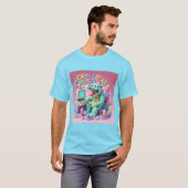 CRYSTAL CROCODILE SHIRT!! T-SHIRT (Voorkant volledig)