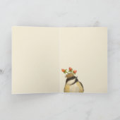 Crystal Dee de chickadekaart Kaart (Binnen)