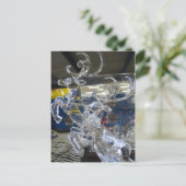 Crystal Deer Briefkaart (Staand voorkant)