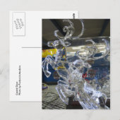 Crystal Deer Briefkaart (Voorkant / Achterkant)