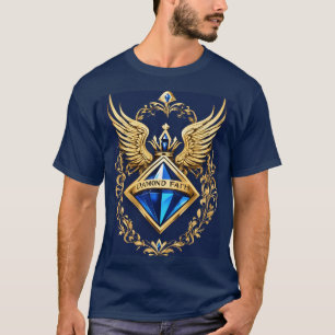 Crystal Diamond Faith T-shirt - Sparkling Design