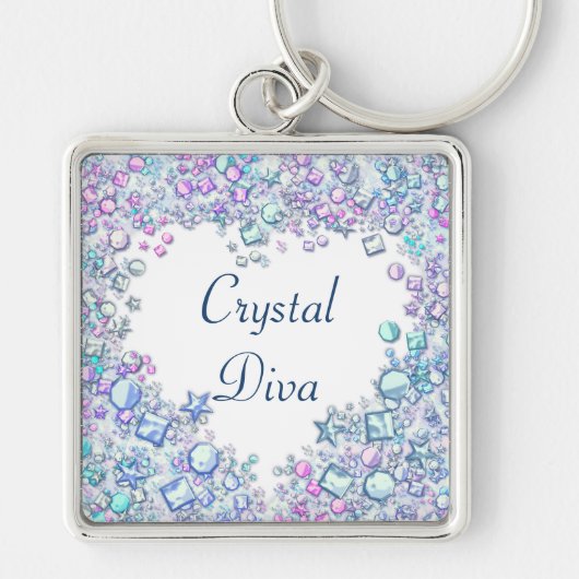 Crystal Diva Sleutelhanger (Voorkant)