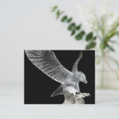 Crystal Eagle Briefkaart (Staand voorkant)