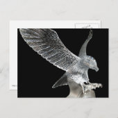 Crystal Eagle Briefkaart (Voorkant / Achterkant)