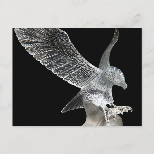 Crystal Eagle Briefkaart (Voorkant)