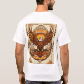 Crystal Eagle Collectie - Visionaire stijl, Unstop T-shirt (Achterkant)
