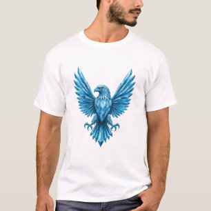 Crystal Eagle Embleem - Symbool van Vrijheid en Am T-shirt
