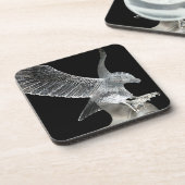 Crystal Eagle Hard Plastic Onderzetter (Linkerzijde)