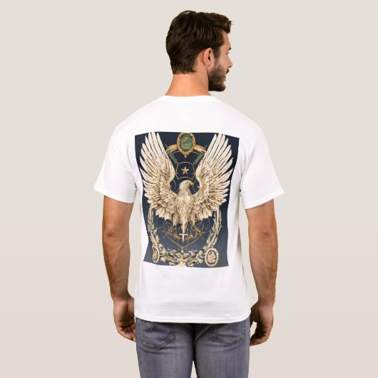 Crystal Eagle Icon T-shirt (Achterkant volledig)