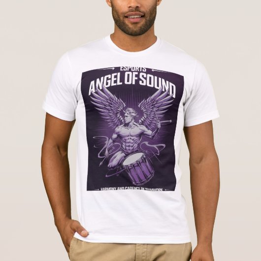 Crystal Eagle Icon T-Shirt Design (Devant)