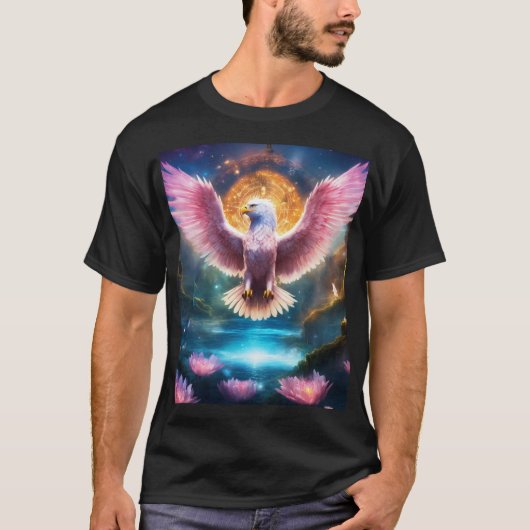 Crystal Eagle Icon - T-shirt Liberté & Ambition (Devant)