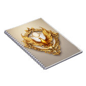 Crystal Eagle: icoon van vrijheid en ambitie Notitieboek (Rechterzijde)
