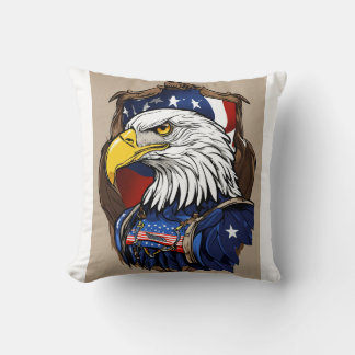 Crystal Eagle in Flight PILLOW Design Kussen