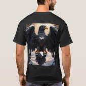 "Crystal Eagle T-Shirt Collection : Gras, Unique (Dos)