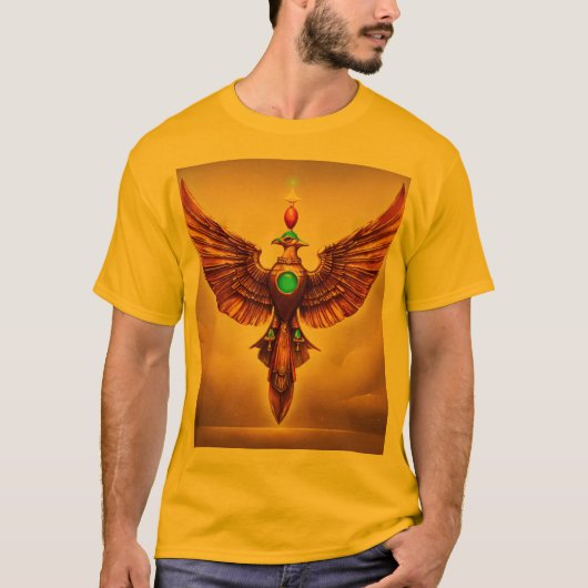 Crystal Eagle T-shirt: Wild Spirit Unleashed T-shirt (Voorkant)