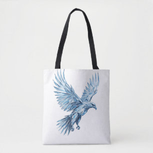 Crystal Eagle: transformatie omarmen Draagtas