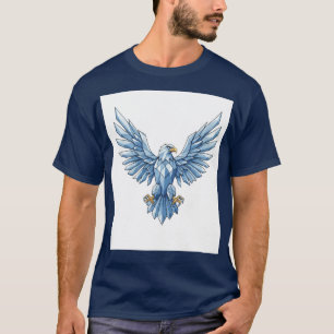 Crystal Eagle: vleugels van vrijheid en ambitie T-shirt