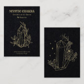 Crystal en Gem Visitekaartje (Voorkant / Achterkant)