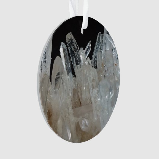 Crystal Energy Quartz-cluster Ornament (voorkant)