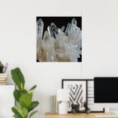 Crystal Energy Quartz-cluster Poster (Thuiskantoor)
