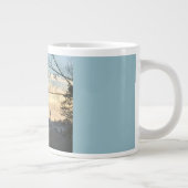 Crystal Falls, MI Skyline Jumbo Mug (Droite)