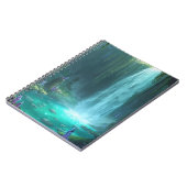 Crystal Falls of the Hidden Realm Notitieboek (Linkerzijde)