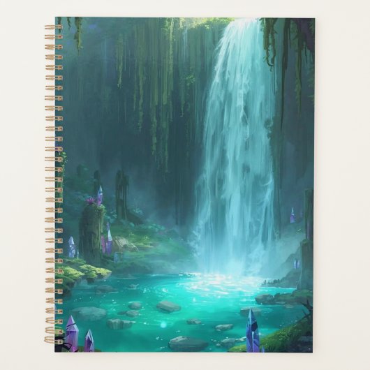 Crystal Falls of the Hidden Realm Planner (Voorkant)