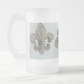 CRYSTAL FLEUR DE LIS EN BLANC MOK (Links)