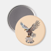 "Crystal Flight Eagle" Magneet (Voorkant / Achterkant)
