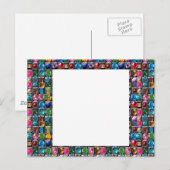 CRYSTAL GEM PAREL LIJST BLANKS : DIY 2014 BRIEFKAART (Voorkant / Achterkant)