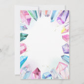 Crystal Gemstone Birthday Invitation (Dos)