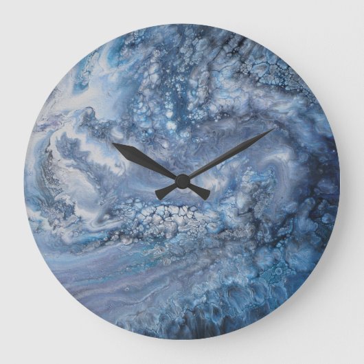 Crystal Geode Clock Grote Klok (Voorkant)