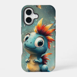 Crystal Hatchling Enchanted Baby Dragon Phone Case iPhone 16 Hoesje