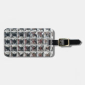 Crystal Ice Block Print Bagagelabel (Voorkant horizontaal)