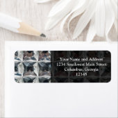 Crystal Ice Block Print Etiket (Insitu)