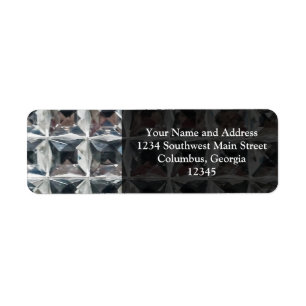 Crystal Ice Block Print Etiket