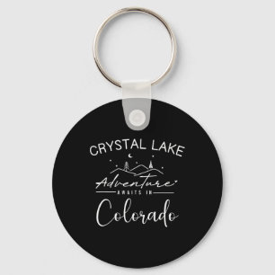 Crystal Lake Colorado Bergavontuur Kamperen V Sleutelhanger