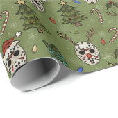 Crystal Lake Creepmas Cadeaupapier (Rol Hoek)