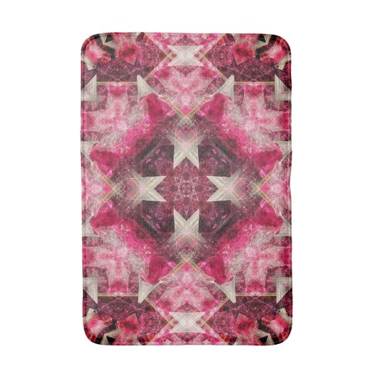 Crystal Matrix Mandala Badmat (Voorkant Verticaal)