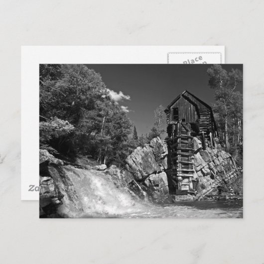 Crystal Mill briefkaart (Voorkant / Achterkant)