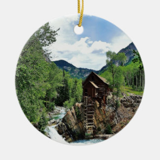 Crystal Mill Colorado Keramisch Ornament