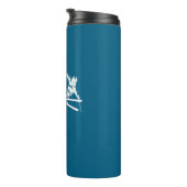 Crystal Mountain Washington Skier Thermosbeker (Geroteerd rechts)