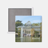 Crystal Palace, Madrid Magnet (Recto/Verso)