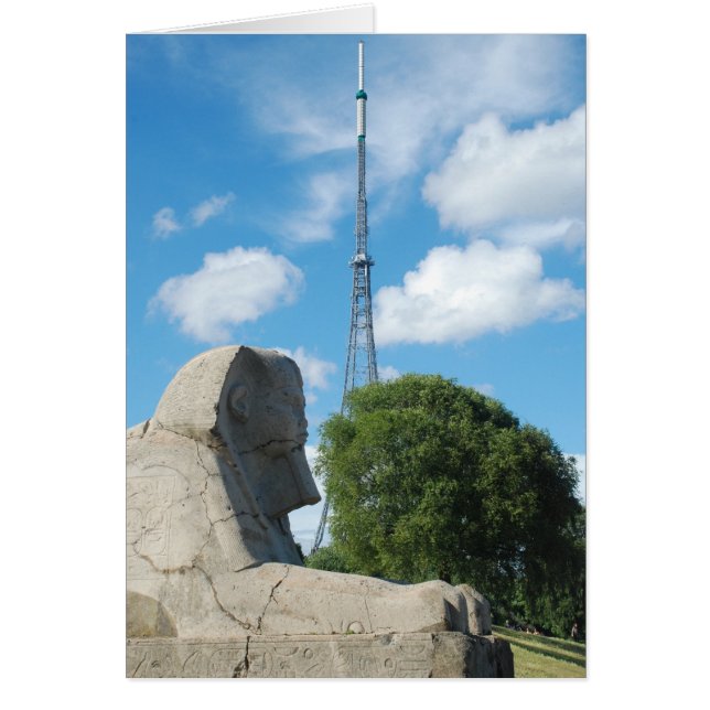 Crystal Palace Park Transmitter en Sphinx (Voorkant)