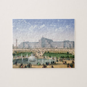 Crystal Palace, Sydenham, c.1862 (kleurenlitho) Legpuzzel