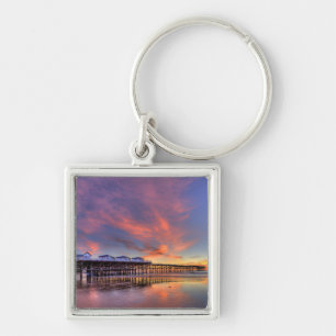 Crystal Pier Sunset Sleutelhanger